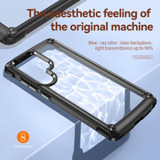 For Samsung Galaxy S25 Ultra 5G TPU + PC Lens Protection Phone Case(Black)