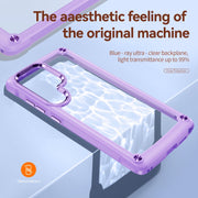 For Samsung Galaxy S25 Ultra 5G TPU + PC Lens Protection Phone Case(Purple)