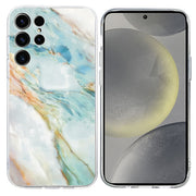 For Samsung Galaxy S25 Ultra 5G Colorful Painting Pattern TPU Phone Case(Marble)