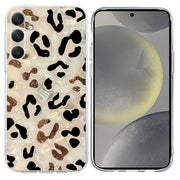 For Samsung Galaxy S25 5G Colorful Painting Pattern TPU Phone Case(Leopard)