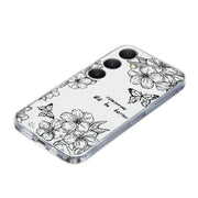 For Samsung Galaxy S25 FE 5G Colorful Painting Pattern TPU Phone Case(Butterfly Flower)