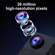 I5-360 2.0 inch IPS HD Screen Wide Angle 4K Action Camera, Specification:without Remote Control