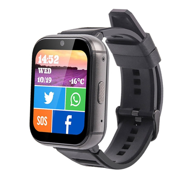 UNIWA DM66 4G Calling Smart Watch, 4GB+64GB, 1.99 inch IPS Screen Android 9.0 Support WiFi GPS(Black) - free shipping - PMC Jewellery - Order now!