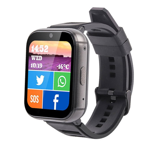 UNIWA DM66 4G Calling Smart Watch, 4GB+64GB, 1.99 inch IPS Screen Android 9.0 Support WiFi GPS(Black) - free shipping - PMC Jewellery - Order now!