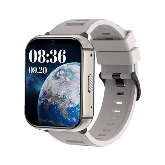 UNIWA DM66 4G Calling Smart Watch, 4GB+64GB, 1.99 inch IPS Screen Android 9.0 Support WiFi GPS(Silver) - free shipping - PMC Jewellery - Order now!