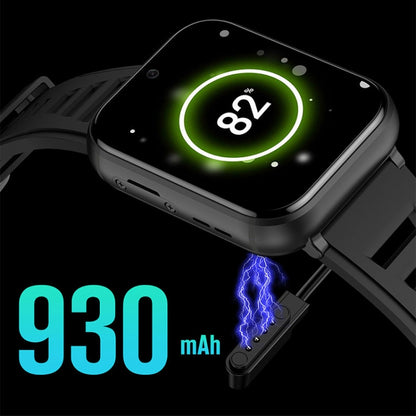 UNIWA DM66 4G Calling Smart Watch, 2GB+16GB, 1.99 inch IPS Screen Android 9.0 Support WiFi GPS(Silver) - free shipping - PMC Jewellery - Order now!