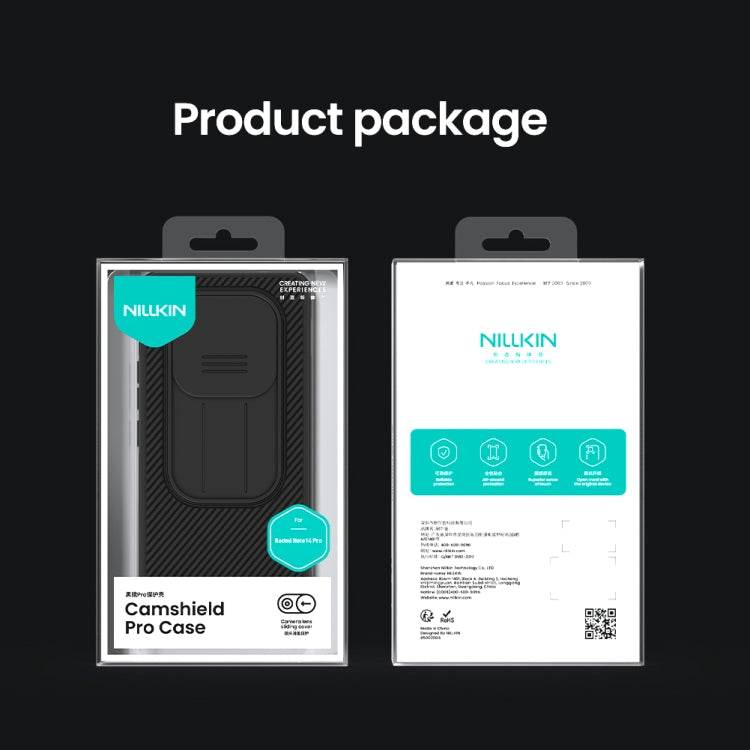 For Redmi Note 14 Pro 5G NILLKIN CamShield Pro PC Phone Case(Green) - free shipping - PMC Jewellery - Order now!