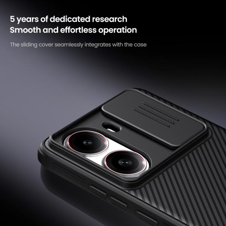 For Redmi Turbo 4 NILLKIN CamShield Pro PC Phone Case(Black) - free shipping - PMC Jewellery - Order now!