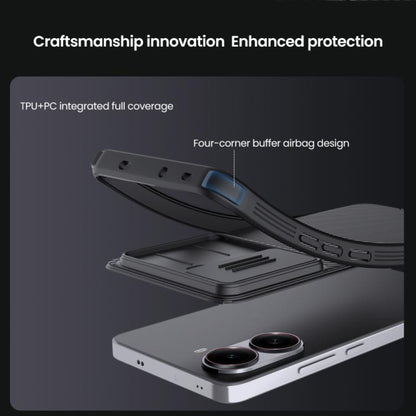 For Redmi Turbo 4 NILLKIN CamShield Pro PC Phone Case(Black) - free shipping - PMC Jewellery - Order now!