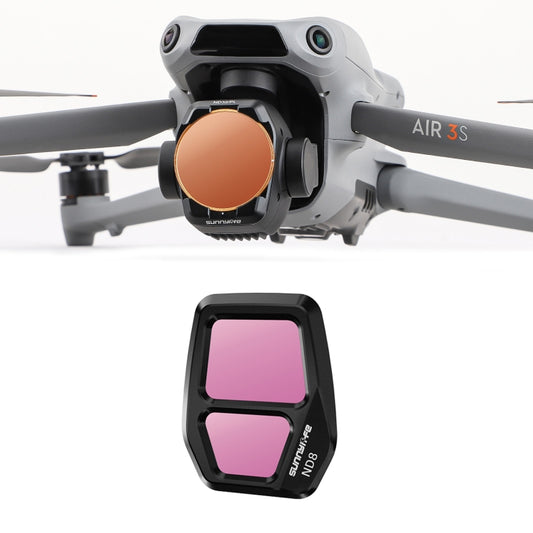 For DJI Air 3S Sunnylife Camera Lens Filter, Filter:ND8 - free shipping - PMC Jewellery - Order now!
