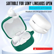For Sony linkBuds Open Headset Silicone Protective Case(Red)
