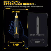 JAKEMY JM-8197 16 in 1 Manual Magnetic High Hardness Precision Screwdriver