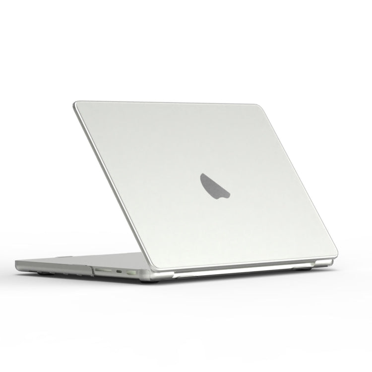 For MacBook Pro 14.2 inch 2024 Crystalline Matte Hardshell Laptop Protective Case(Transparent) - MacBook Pro Cases by PMC Jewellery | Online Shopping South Africa | PMC Jewellery | Buy Now Pay Later Mobicred