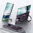 For Huawei Mate X5 / X3 SULADA Kevlar Texture MagSafe Magnetic Holder Phone Case(Purple) - Huawei Cases by SULADA | Online Shopping South Africa | PMC TechLife | Buy Now Pay Later Mobicred