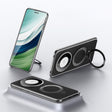 For Huawei Mate 60 Pro / Mate 60 Pro+ SULADA Top Grain Leather MagSafe Magnetic Holder Phone Case(Black) - free shipping - PMC TechLife - Order now!
