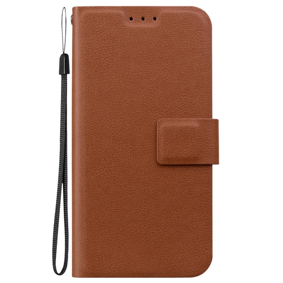 For Samsung Galaxy S25 Ultra 5G Ultra-thin Voltage Magnetic Buckle Leather Phone Case(Brown)
