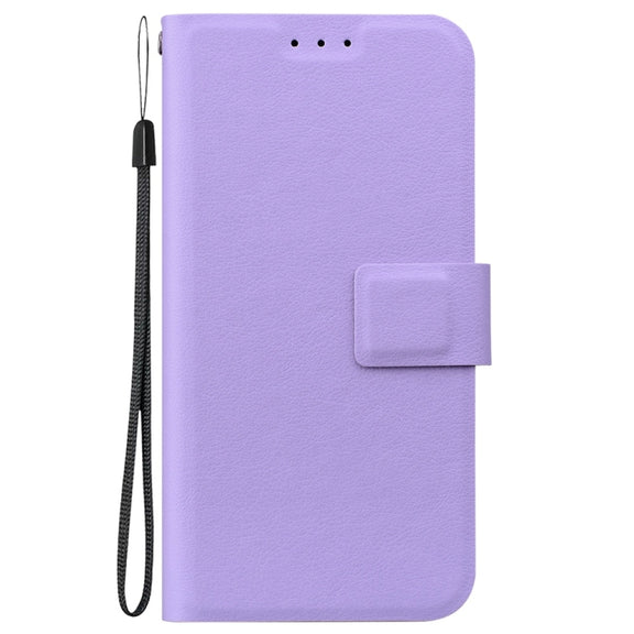 For Samsung Galaxy S25 Ultra 5G Ultra-thin Voltage Magnetic Buckle Leather Phone Case(Purple)