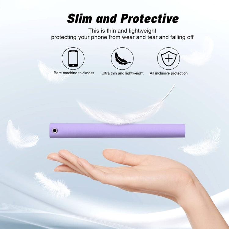 For Samsung Galaxy S25 Ultra 5G Ultra-thin Voltage Magnetic Buckle Leather Phone Case(Purple)
