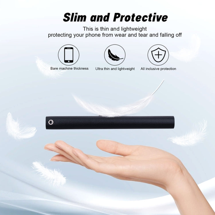 For Samsung Galaxy S25 Ultra 5G Ultra-thin Voltage Magnetic Buckle Leather Phone Case(Black) - Galaxy S25 Ultra 5G Cases by PMC TechLife | Online Shopping South Africa | PMC TechLife | Buy Now Pay Later Mobicred