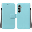 For Samsung Galaxy S25+ 5G Ultra-thin Voltage Magnetic Buckle Leather Phone Case(Green) - Galaxy S25+ 5G Cases by PMC TechLife | Online Shopping South Africa | PMC TechLife | Buy Now Pay Later Mobicred