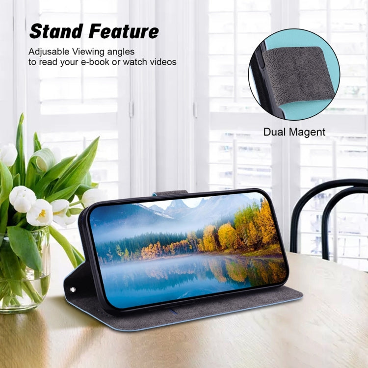 For Samsung Galaxy S25+ 5G Ultra-thin Voltage Magnetic Buckle Leather Phone Case(Green) - Galaxy S25+ 5G Cases by PMC TechLife | Online Shopping South Africa | PMC TechLife | Buy Now Pay Later Mobicred