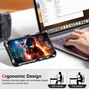 For iPhone 16 Pro Max R-JUST Life Water-resistant Dustproof Shockproof Phone Case(Black)