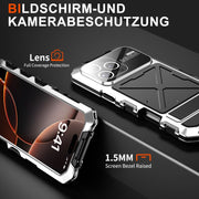 For iPhone 16 Pro R-JUST Life Water-resistant Dustproof Shockproof Phone Case(Silver)
