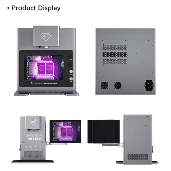 TBK 2203 Smart Infrared Laser Thermostatic Welding Machine with HD Camera, Plug:EU Plug(Built-in LCD)