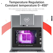 TBK 2205 Smart Infrared Laser Thermostatic Welding Machine with HD Camera, Plug:EU Plug(External LCD)