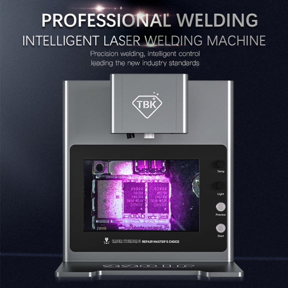 TBK 2205 Smart Infrared Laser Thermostatic Welding Machine with HD Camera, Plug:UK Plug(External LCD)