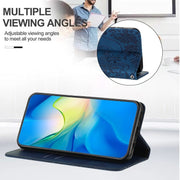 For Samsung Galaxy S25 5G Retro Elephant Embossed Leather Phone Case(Blue)