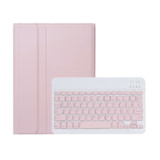 For Xiaomi Pad 7 / 7 Pro 11.2 inch A0N13 Ultra-thin Detachable Bluetooth Keyboard Leather Tablet Case(Pink White)