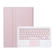 For Xiaomi Pad 7 / 7 Pro 11.2 inch A0N13-A Ultra-thin Detachable Bluetooth Keyboard Leather Tablet Case with Touchpad(Pink White)