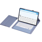 For Xiaomi Pad 6 Max 14 A0N8 Ultra-thin Detachable Bluetooth Keyboard Leather Tablet Case(Lavender White)