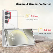 For Samsung Galaxy S25 Ultra 5G Terminator MagSafe Magnetic Phone Case(Transparent)
