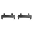 For Amazfit T-Rex 3 1 Pair Metal Head Adapter Watch Band Connector With Removal Tool(Black) - Watch Bands by PMc TechLife | Online Shopping South Africa | PMc TechLife | Buy Now Pay Later Mobicred