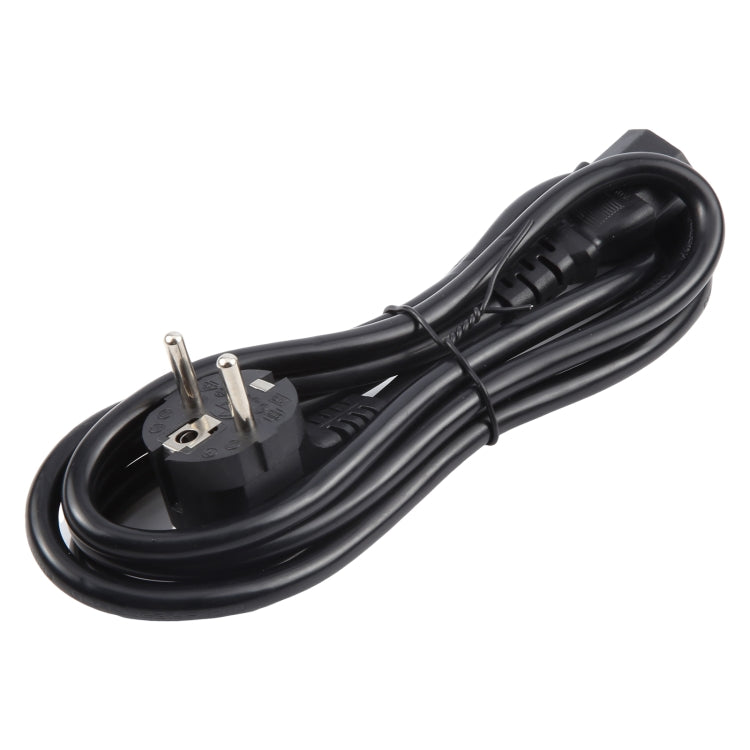 EU Plug Computer PC Power Cord 3 Pin Cable, Length:5m(Black) - Power Cord by PMC TechLife | Online Shopping South Africa | PMC TechLife | Buy Now Pay Later Mobicred