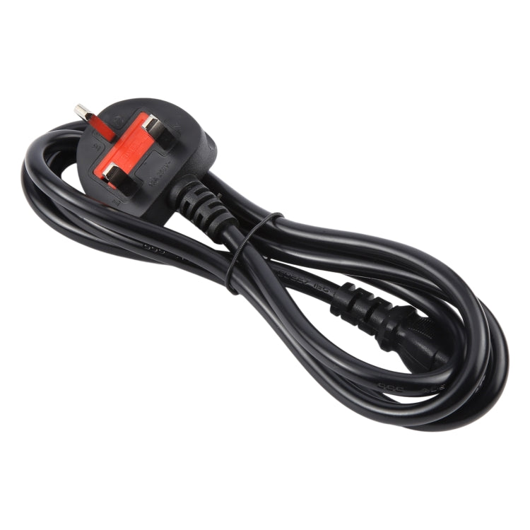 Big UK Plug Computer PC Power Cord 3 Pin Cable, Length:3m(Black)