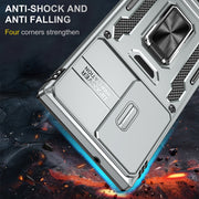 For Samsung Galaxy S25 Ultra 5G Armor PC Hybrid TPU Camera Shield Phone Case(Grey)