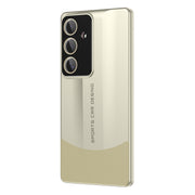 For Samsung Galaxy S25 5G Vegetarian Leather Series Skin Feel Full Coverage Phone Case(Gold)