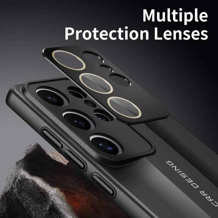 For Samsung Galaxy S25 5G Vegetarian Leather Series Skin Feel Full Coverage Phone Case(Black)