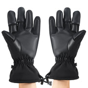 STARTRC Universal Drone Remote Control Photography Gloves Winter Warm Gloves, Size:L(Black)