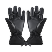 STARTRC Universal Drone Remote Control Photography Gloves Winter Warm Gloves, Size:L(Black)