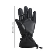 STARTRC Universal Drone Remote Control Photography Gloves Winter Warm Gloves, Size:L(Black)
