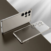 For Samsung Galaxy S25 5G SULADA Electroplating Frosted TPU Phone Case(Grey)