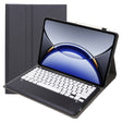 For OPPO Pad 3 12.1inch OP15-A TPU Ultra-thin Detachable Bluetooth Keyboard Leather Case with Touchpad(Black + White) - free shipping - PMC Jewellery - Order now!