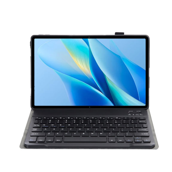 For vivo Pad Air / iQOO Pad 11.5 inch AV13 TPU Ultra-thin Detachable Bluetooth Keyboard Leather Case(Black)