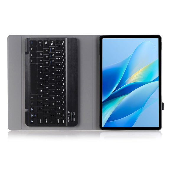 For vivo Pad Air / iQOO Pad 11.5 inch AV13 TPU Ultra-thin Detachable Bluetooth Keyboard Leather Case(Black)