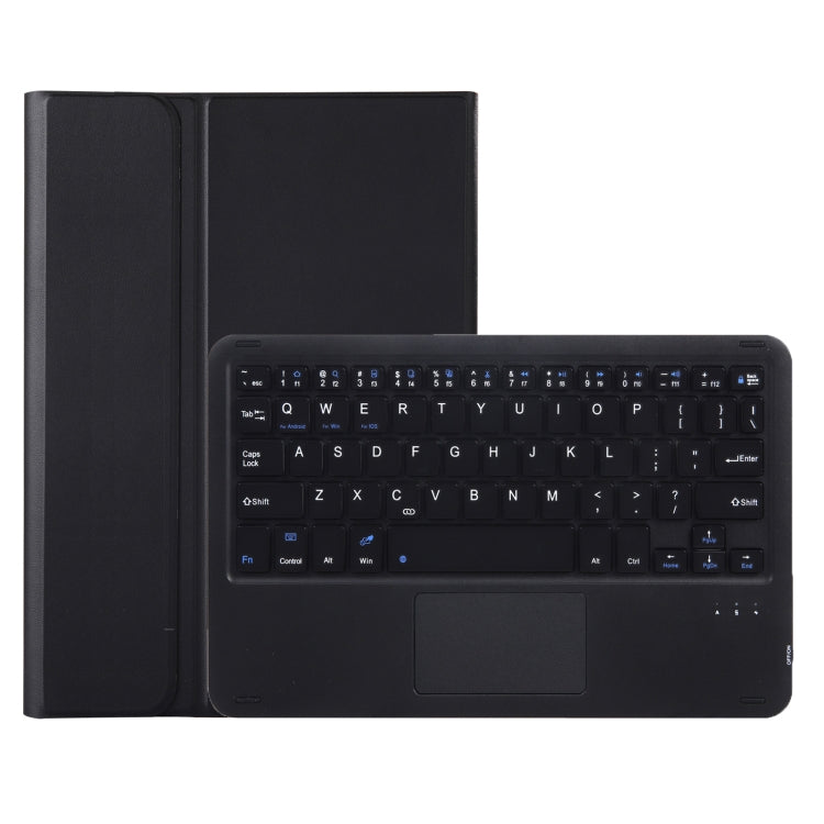 For vivo Pad Air / iQOO Pad 11.5 AV13-A TPU Ultra-thin Detachable Bluetooth Keyboard Leather Case with Touchpad(Black)