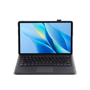 For vivo Pad Air / iQOO Pad 11.5 AV13-A TPU Ultra-thin Detachable Bluetooth Keyboard Leather Case with Touchpad(Black)